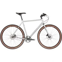 All-city Vélos Single Speed & Fixies Super Professional Single Speed, Argent