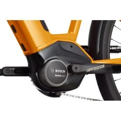 Cannondale Vélos De Ville électriques Adventure Neo 4, Orange -Vélos de ville Soldes Magasin cannondale adventure neo 4 mango 5