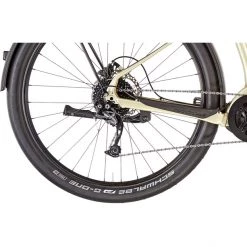 Cannondale Vélos De Ville électriques Canvas Neo 2 Diamant, Beige -Vélos de ville Soldes Magasin cannondale canvas neo 2 herren champagne 7