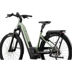 Cannondale Vélos De Ville électriques Tesoro Neo X 1 Entrée Basse, Vert -Vélos de ville Soldes Magasin cannondale tesoro neo x 1 low step through agave 4