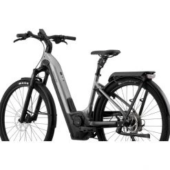 Cannondale Vélos De Ville électriques Tesoro Neo X 1 Entrée Basse, Gris -Vélos de ville Soldes Magasin cannondale tesoro neo x 1 low step through grey 4