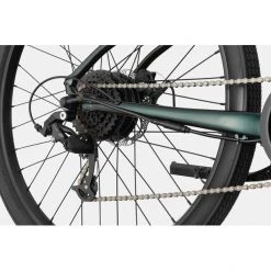 Cannondale Vélos De Ville électriques Treadwell Neo 2, Vert -Vélos de ville Soldes Magasin cannondale treadwell neo 2 gunmetal green 4