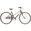 Creme Vélos De Ville Femme Caferacer Doppio Trapèze 7 Vitesses, Bleu -Vélos de ville Soldes Magasin creme caferacer doppio trapeze 7 speed onyx 1
