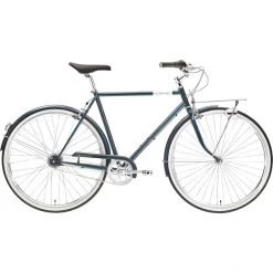 Creme Vélos De Ville Homme Caferacer Solo Diamant 7 Vitesses, Bleu