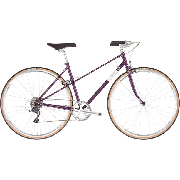 Creme Vélos De Ville Femme Echo Uno Mixte 8 Vitesses, Violet 3 Creme Vélos De Ville Femme Echo Uno Mixte 8 Vitesses, Violet