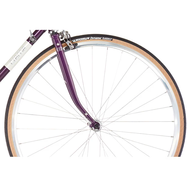 Creme Vélos De Ville Femme Echo Uno Mixte 8 Vitesses, Violet 6 Creme Vélos De Ville Femme Echo Uno Mixte 8 Vitesses, Violet – Image 4