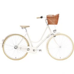 Creme Vélos Hollandais HolyMoly Solo 3 Vitesses Femme, Blanc