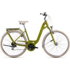 Cube Vélos De Ville Femme Ella Ride Entrée Basse, Olive