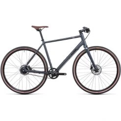Cube Vélos De Ville Homme Hyde Race, Gris/noir