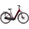 Cube Vélos De Ville électriques Supreme Hybrid Pro 625 Entrée Basse, Rouge -Vélos de ville Soldes Magasin cube supreme hybrid pro 625 easy entry rednblack 1
