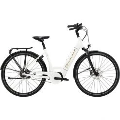 Diamant Vélos De Ville électriques Beryll Deluxe+ RT Entrée Basse, Blanc