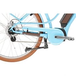 Diamant Vélos De Ville électriques Juna Deluxe+, Turquoise -Vélos de ville Soldes Magasin diamant juna deluxe trabi blue 4