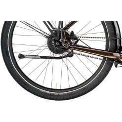 Vélos De Ville électriques Opal Esprit+ Diamant, Marron -Vélos de ville Soldes Magasin diamant opal esprit diamond bernina brown metallic 5