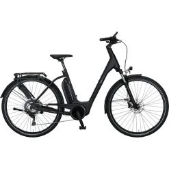 E-bike-manufaktur Vélos De Ville électriques DR3I Col De Cygne Disque Performance 500Wh XT 11 Vitesses, Noir
