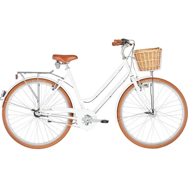 Excelsior Vélos De Ville Femme Glorious 3 Vitesses Trapeze, Blanc 3 Excelsior Vélos De Ville Femme Glorious 3 Vitesses Trapeze, Blanc