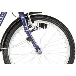 Excelsior Vélos Pliants Klapprad Single Speed, Bleu -Vélos de ville Soldes Magasin excelsior klapprad single speed fake blue 3