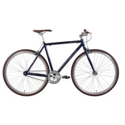 Excelsior Vélos Single Speed & Fixies Snatcher Diamant à Monovitesse, Gris/bleu