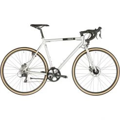 Fixie-inc Vélos Urbains Floater Race 8S Disc Street, Argent