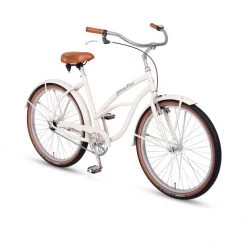 Johnny-loco Cruisers Ivory Beach Cruiser, Blanc