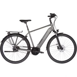 Kalkhoff Vélos De Ville électriques Image 3.B Excite Diamant With Coaster Brake, Gris