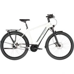 Kalkhoff Vélos De Ville électriques Image 5.B Advance+ Diamant, Blanc/noir