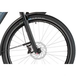 Kalkhoff Vélos De Ville électriques Image 5.B Move+ Diamant With Coaster Brake, Bleu/noir -Vélos de ville Soldes Magasin kalkhoff image 5b move diamond with coaster brake deep sky blue magic black matt 3