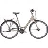 Kalkhoff Vélos De Ville Femme Image Lite Col De Cygne Avec Frein à Rétropédalage, Gris -Vélos de ville Soldes Magasin kalkhoff image lite wave with coaster brake crystal grey matt 1