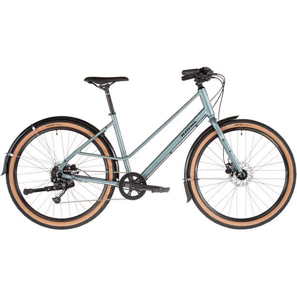 Kona Vélos De Ville Femme Coco, Bleu 3 Kona Vélos De Ville Femme Coco, Bleu