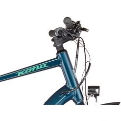 Kona Vélos De Ville électriques Dew-E, Bleu -Vélos de ville Soldes Magasin kona dew e satin gose blue 4