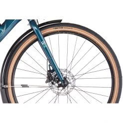 Kona Vélos De Ville électriques Dew-E, Bleu -Vélos de ville Soldes Magasin kona dew e satin gose blue 5