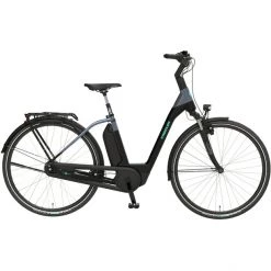 Kreidler Vélos De Ville électriques Vitality Eco 6 Comfort Wave Nexus 8 Vitesses RT, Noir