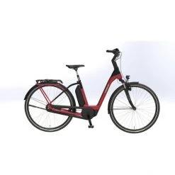 Kreidler Vélos De Ville électriques Vitality Eco 6 Comfort Wave, Rouge