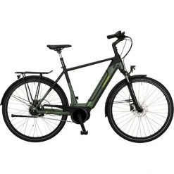 Kreidler Vélos De Ville électriques Vitality Eco 8 Diamant Nexus FL, Vert