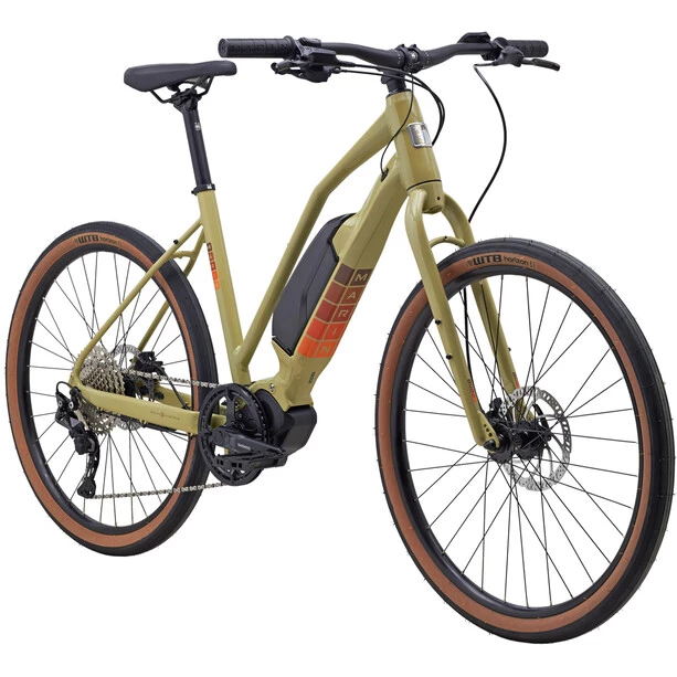 Marin Vélos De Ville électriques Sausalito 1 ST, Olive 3 Marin Vélos De Ville électriques Sausalito 1 ST, Olive