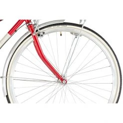 Ortler Vélos De Ville Femme Bricktown Swing, Rouge -Vélos de ville Soldes Magasin ortler bricktown classic red 3 1