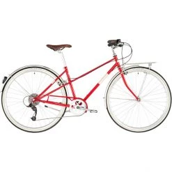 Ortler Vélos De Ville Femme Bricktown Lite Swing, Rouge