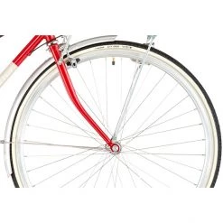 Ortler Vélos De Ville Femme Bricktown Lite Swing, Rouge -Vélos de ville Soldes Magasin ortler bricktown lite trapeze classic red 4