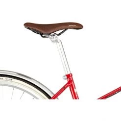 Ortler Vélos De Ville Femme Bricktown Lite Swing, Rouge -Vélos de ville Soldes Magasin ortler bricktown lite trapeze classic red 7