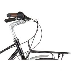 Ortler Vélos De Ville Femme Bricktown LTD Swing, Noir -Vélos de ville Soldes Magasin ortler bricktown ltd trapeze glossy black 4 1