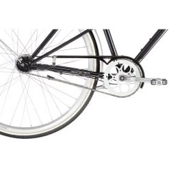Ortler Vélos De Ville Femme Bricktown LTD Swing, Noir -Vélos de ville Soldes Magasin ortler bricktown ltd trapeze glossy black 6 1