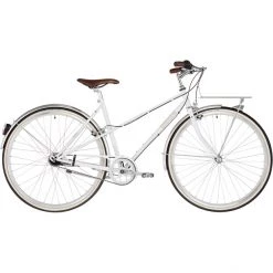 Ortler Vélos De Ville Femme Bricktown Trapèze, Blanc