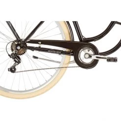 Ortler Vélos De Ville Femme Cargo Detroit Steel Col De Cygne, Noir -Vélos de ville Soldes Magasin ortler cargo detroit steel wave black 4