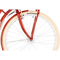 Ortler Vélos Hollandais Cargo Detroit Steel Col De Cygne, Rouge -Vélos de ville Soldes Magasin ortler cargo detroit steel wave shiny red 5