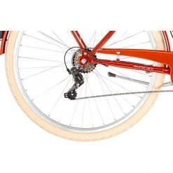 Ortler Vélos Hollandais Cargo Detroit Steel Col De Cygne, Rouge -Vélos de ville Soldes Magasin ortler cargo detroit steel wave shiny red 7