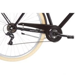 Ortler Vélos Hollandais Detroit EQ 6 Vitesses, Noir -Vélos de ville Soldes Magasin ortler detroit eq 6 speed black 6