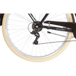 Ortler Vélos Hollandais Detroit EQ 6 Vitesses, Noir -Vélos de ville Soldes Magasin ortler detroit eq 6 speed black 7