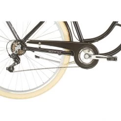 Ortler Vélos De Ville Femme Detroit EQ Alloy Trapèze 6 Vitesses, Noir -Vélos de ville Soldes Magasin ortler detroit eq alloy trapeze 6 speed black 4