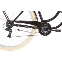 Ortler Vélos Hollandais Detroit EQ Trapèze 6 Vitesses, Noir -Vélos de ville Soldes Magasin ortler detroit eq trapeze 6 speed black 6