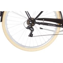 Ortler Vélos Hollandais Detroit EQ Trapèze 6 Vitesses, Noir -Vélos de ville Soldes Magasin ortler detroit eq trapeze 6 speed black 7