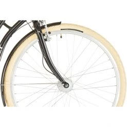 Ortler Vélos Hollandais Detroit N3 Col De Cygne, Noir -Vélos de ville Soldes Magasin ortler detroit n3 wave black matte 3